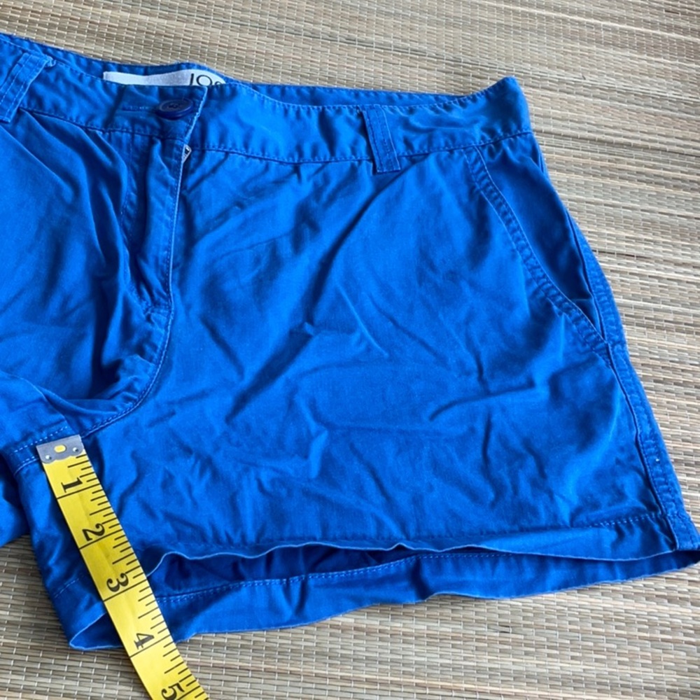 Joe Fresh Blue Women's Shorts 100% Cotton Size 6 - Picture 6 of 11